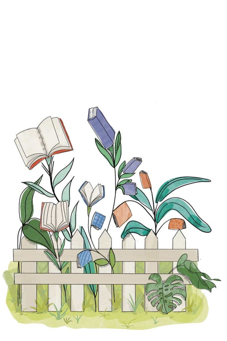 Garden of growing books